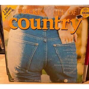 Tex Ritter, Ferlin Husky – Pocket Full Of Country 33rpm VG+ AB37